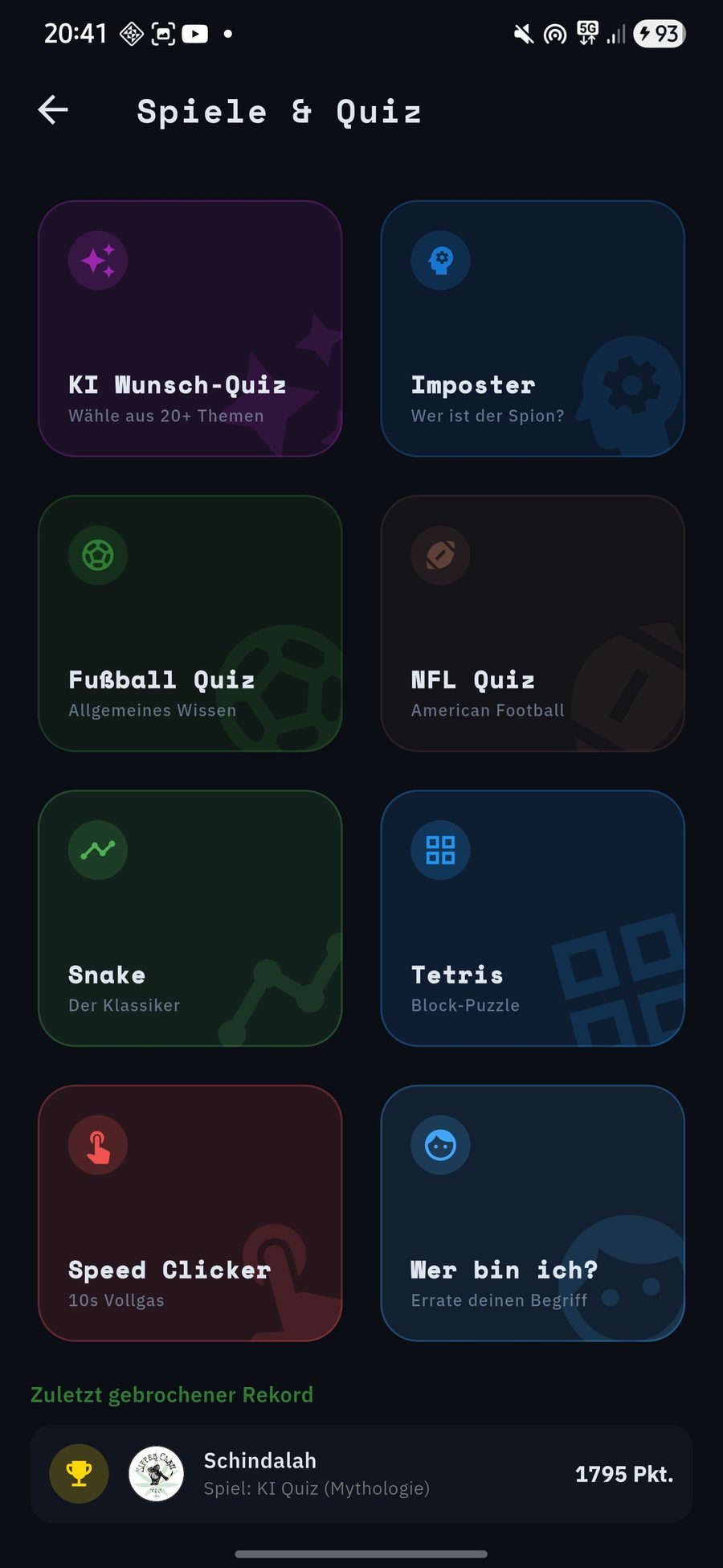 SuSk App Screenshot